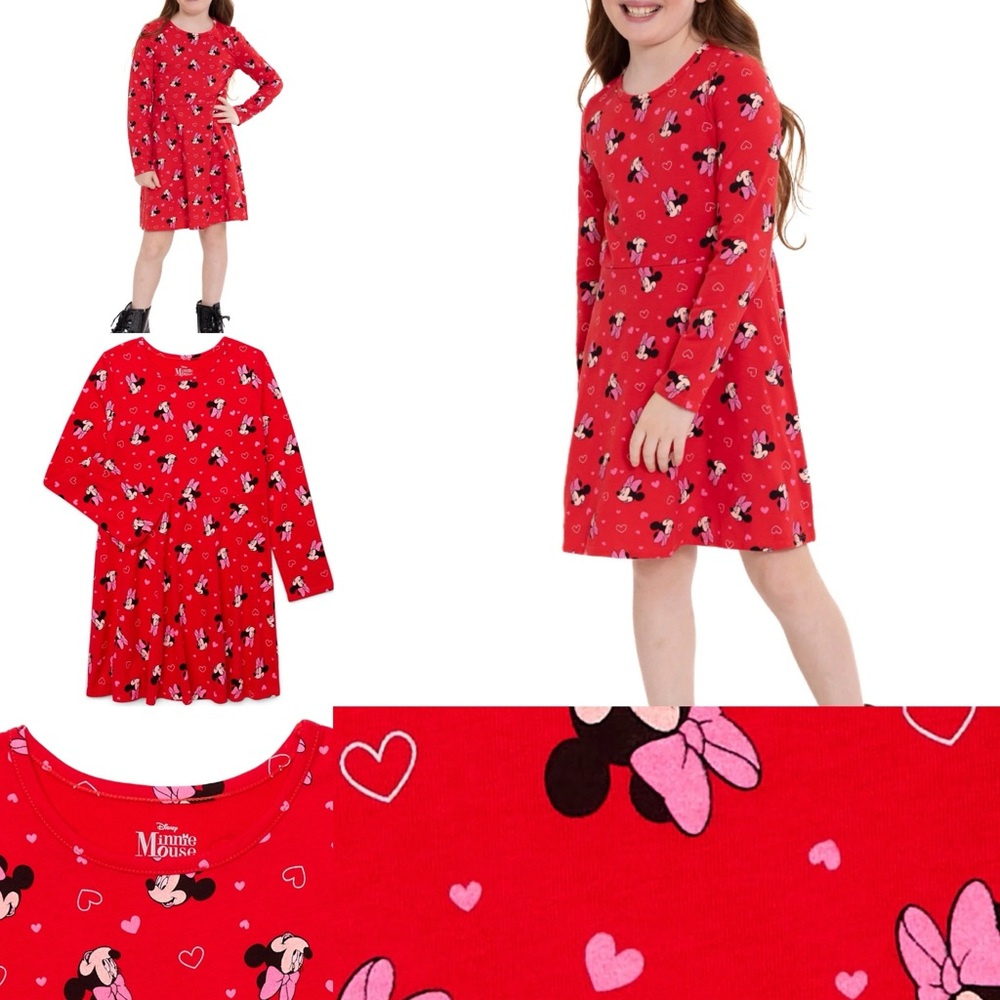 Minnie Mouse skater dress